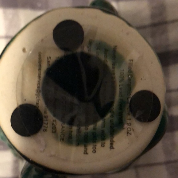 Lit once! Beautiful Buddha candle - Picture 4 of 4